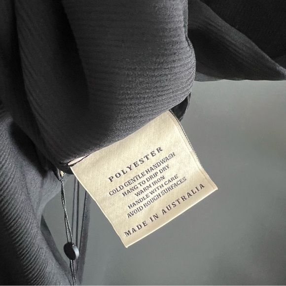 NWOT Arcina Ori Black Amelie High-Low Dress - Picture 9 of 13